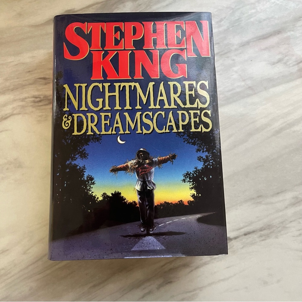 Hard cover Stephen King book